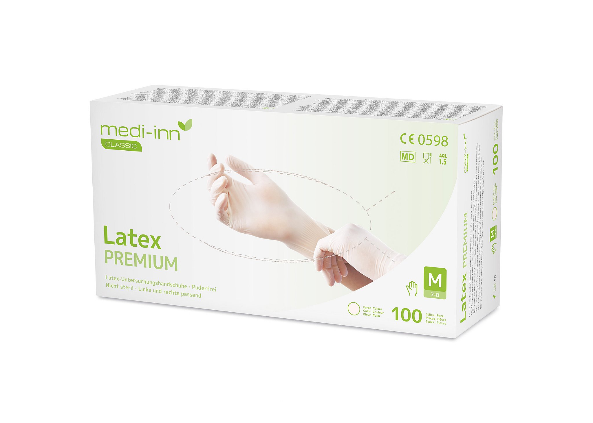Klicken Sie um den Katalogbereich Latex-Handschuhe zu öffnen