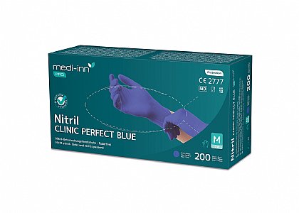 Nitril-Handschuhe Medi-Inn Clinic Perfect Blue 200