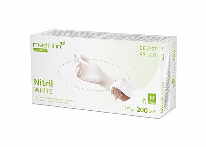 Nitril-Handschuhe Medi-Inn White